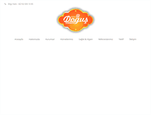 Tablet Screenshot of dogusyemek.com.tr